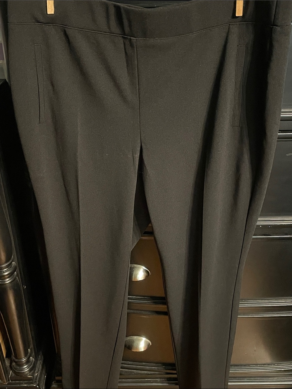 Jules & Leopold Black Tailored Ponte Trousers